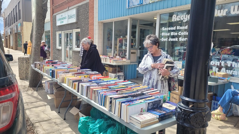 Books galore CMHA's book sale wraps up today!